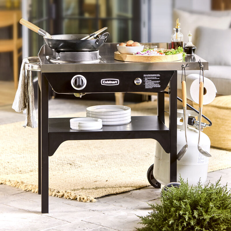 Outdoor Wok Station — Holder