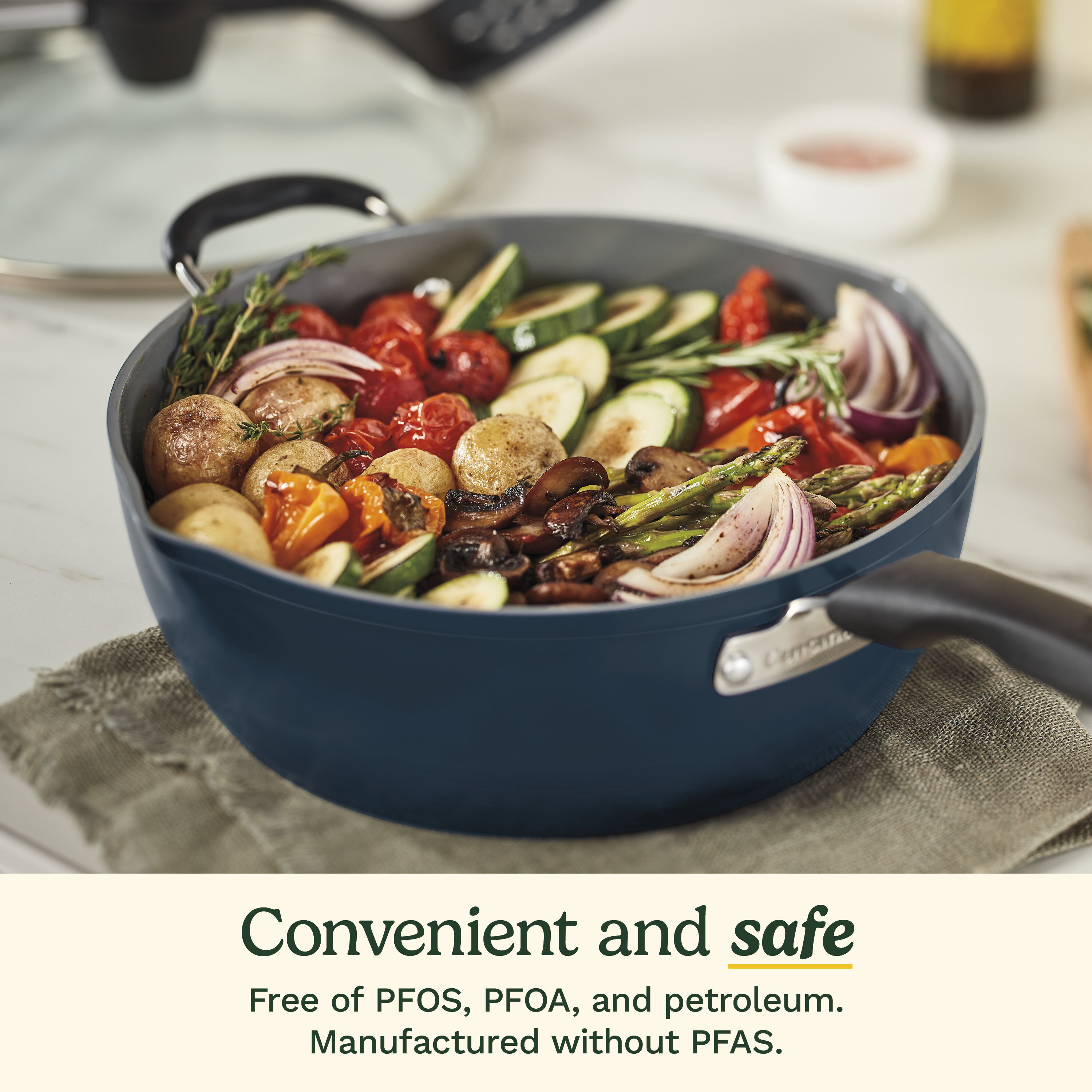 Nouveau Navy – Cuisinart Preferred Pan 4 Piece Set - Image 7