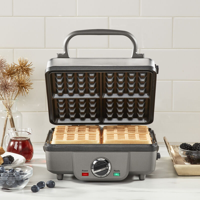 Belgian Waffle Maker with Pancake Plate