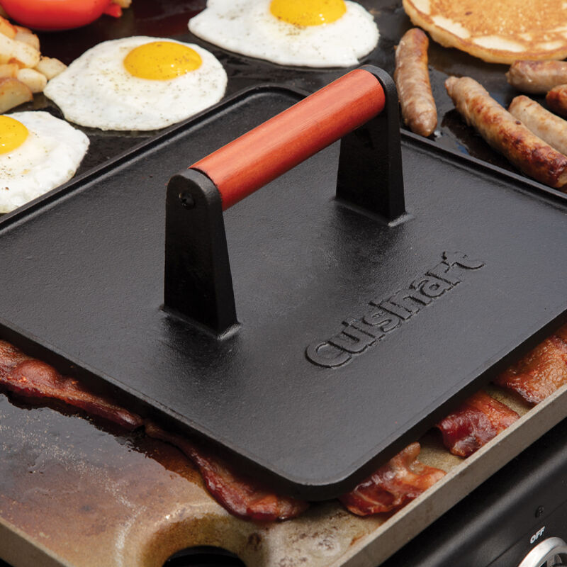 XL Cast Iron Griddle Press — Game - Image 2