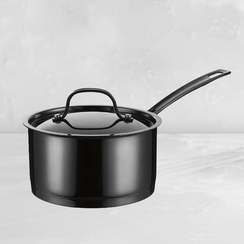 2.5 Qt (2.4 L) Stainless Steel Saucepan with Cover — Cookware