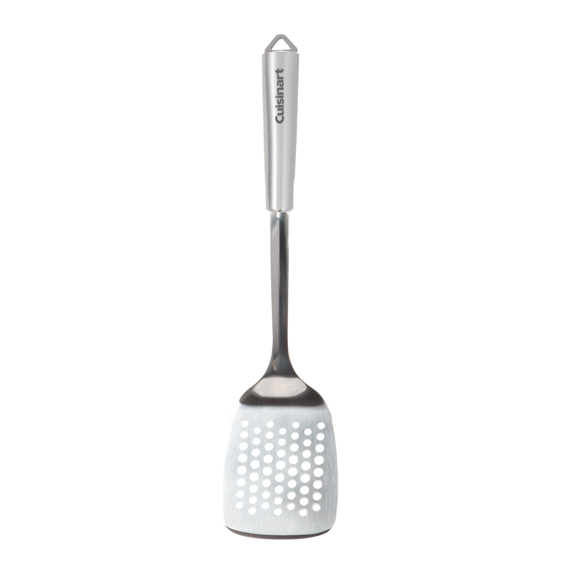 Stainless Steel Slotted Turner — Dish