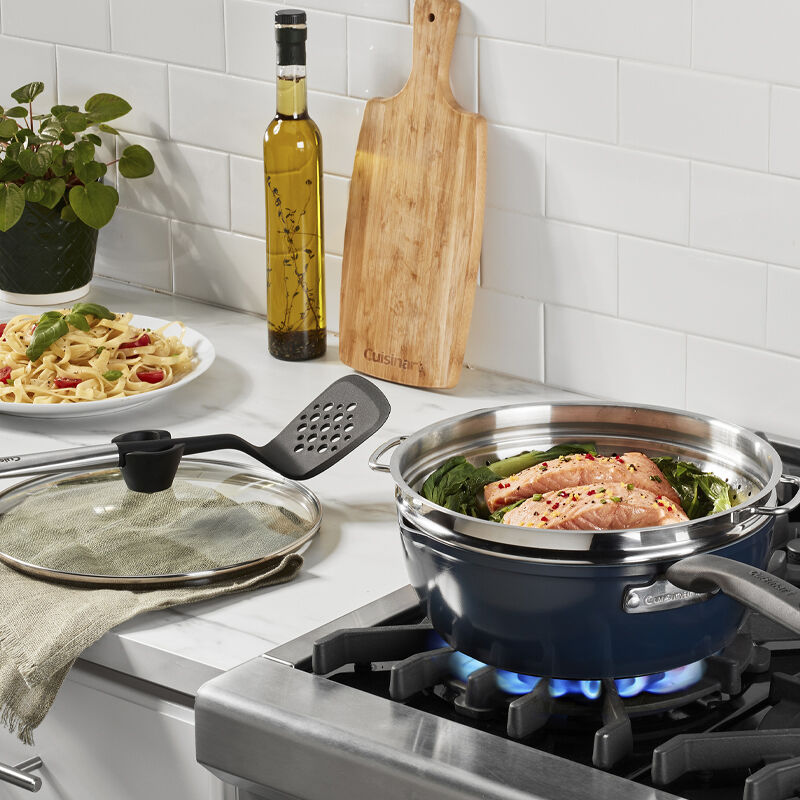 Nouveau Navy – Cuisinart Preferred Pan 4 Piece Set - Image 3
