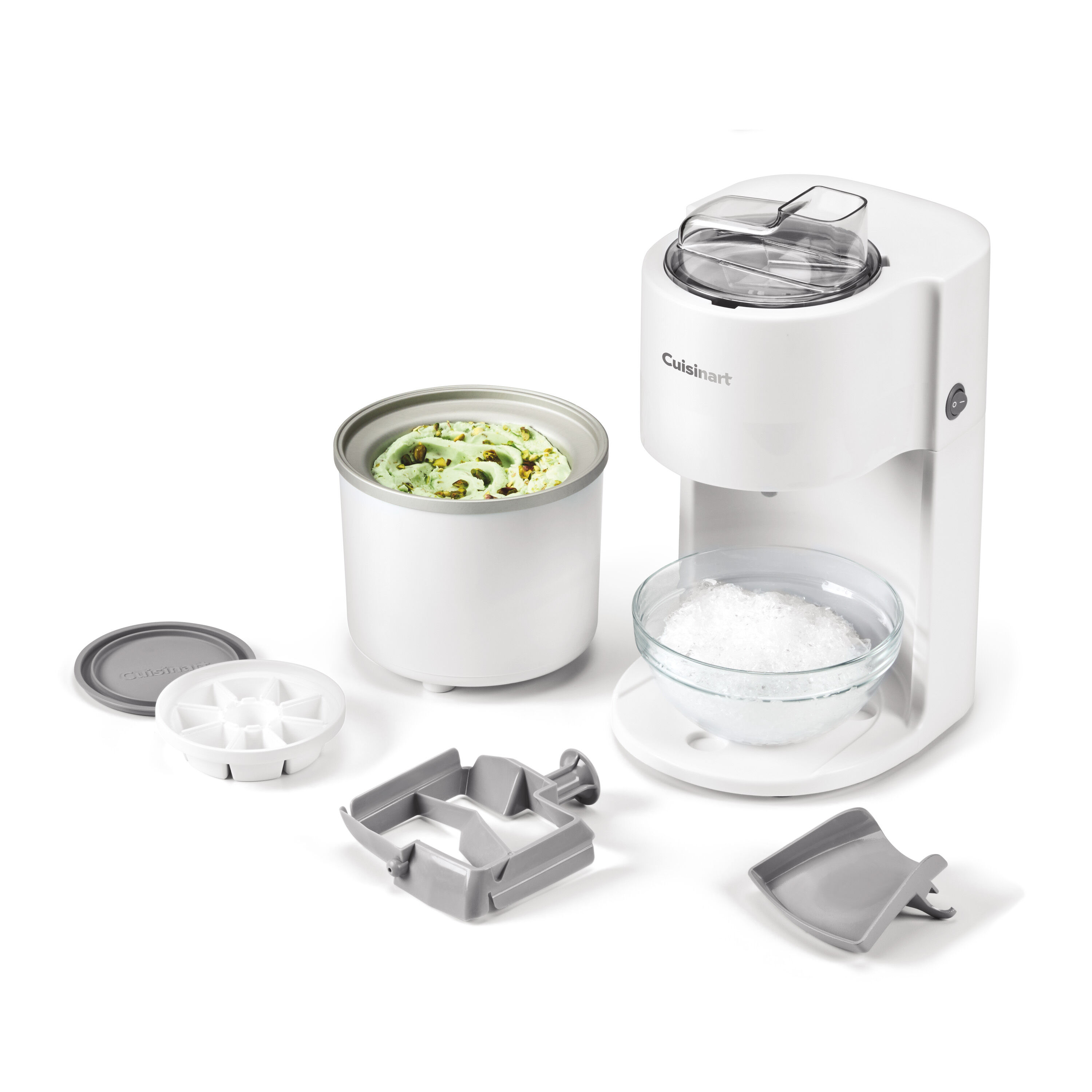 Cool Combo Ice Cream Maker and Snow Cone Machine