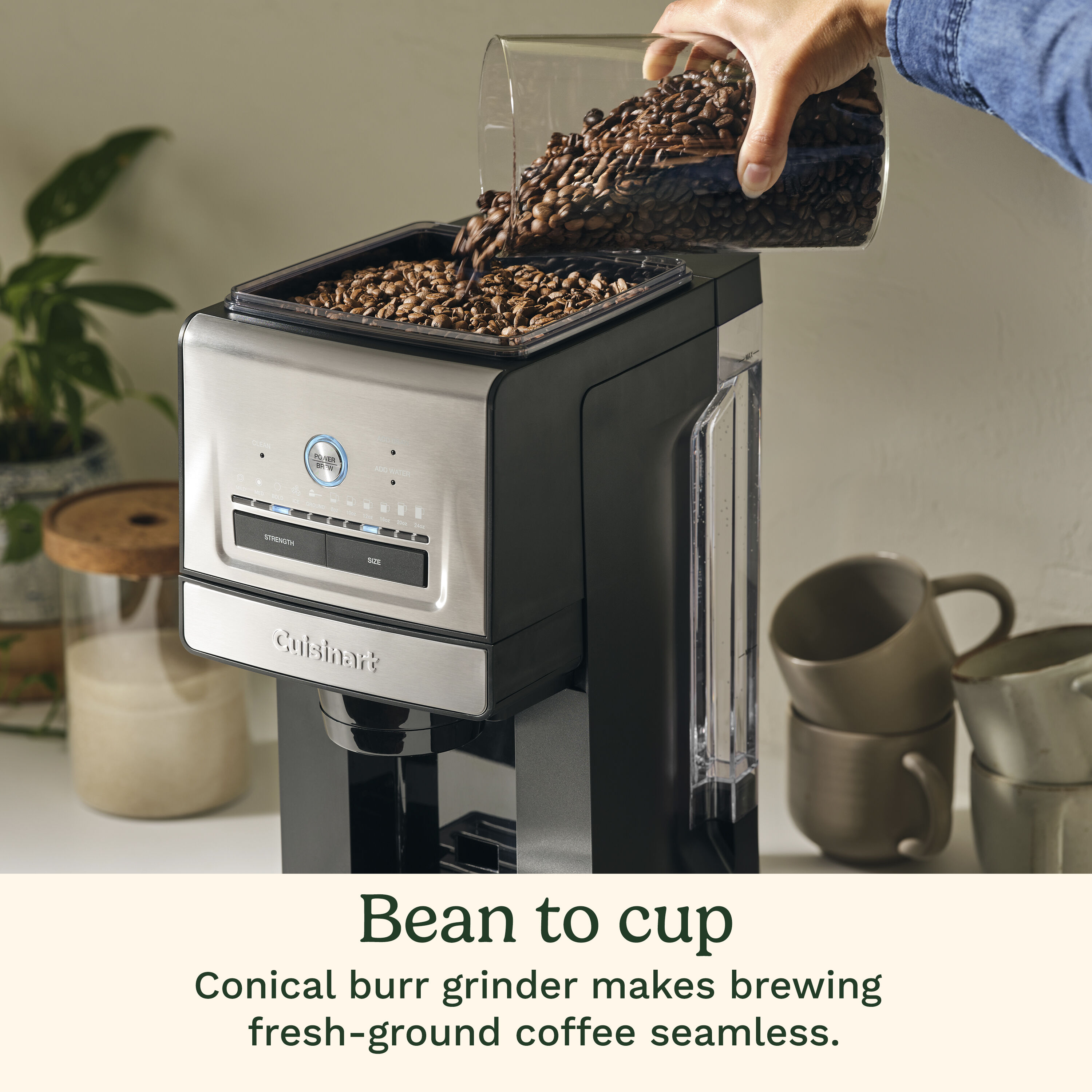 Custom Grind & Brew Single-Cup Coffee Maker - Image 2