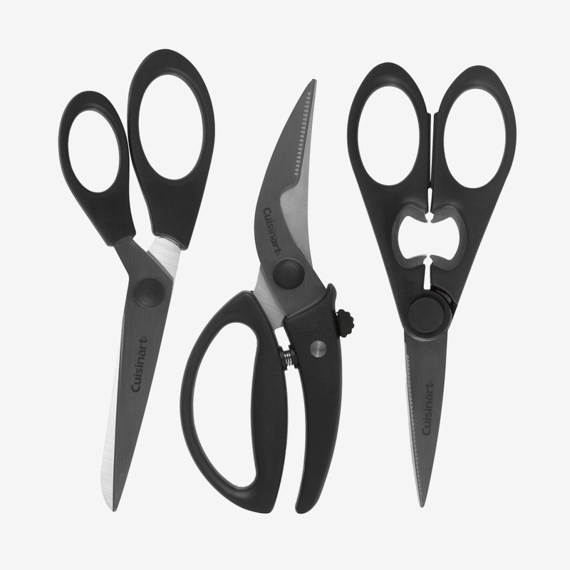 All-Purpose Shears, Deluxe Poultry Shears & Bent Shears – Set of 3 Shears - Image 2