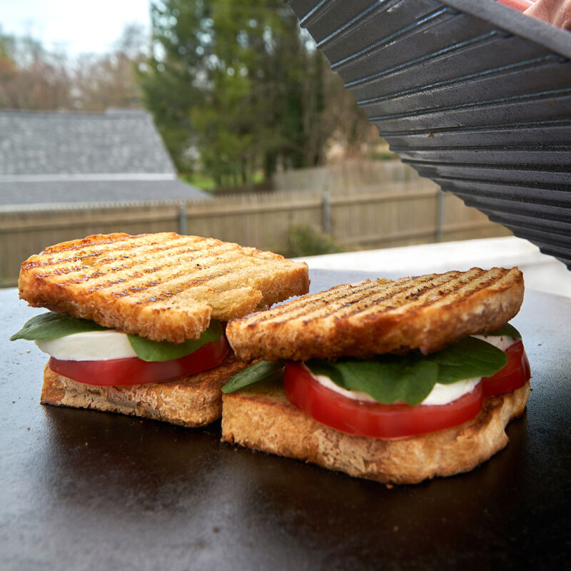 XL Cast Iron Griddle Press — Game - Image 5