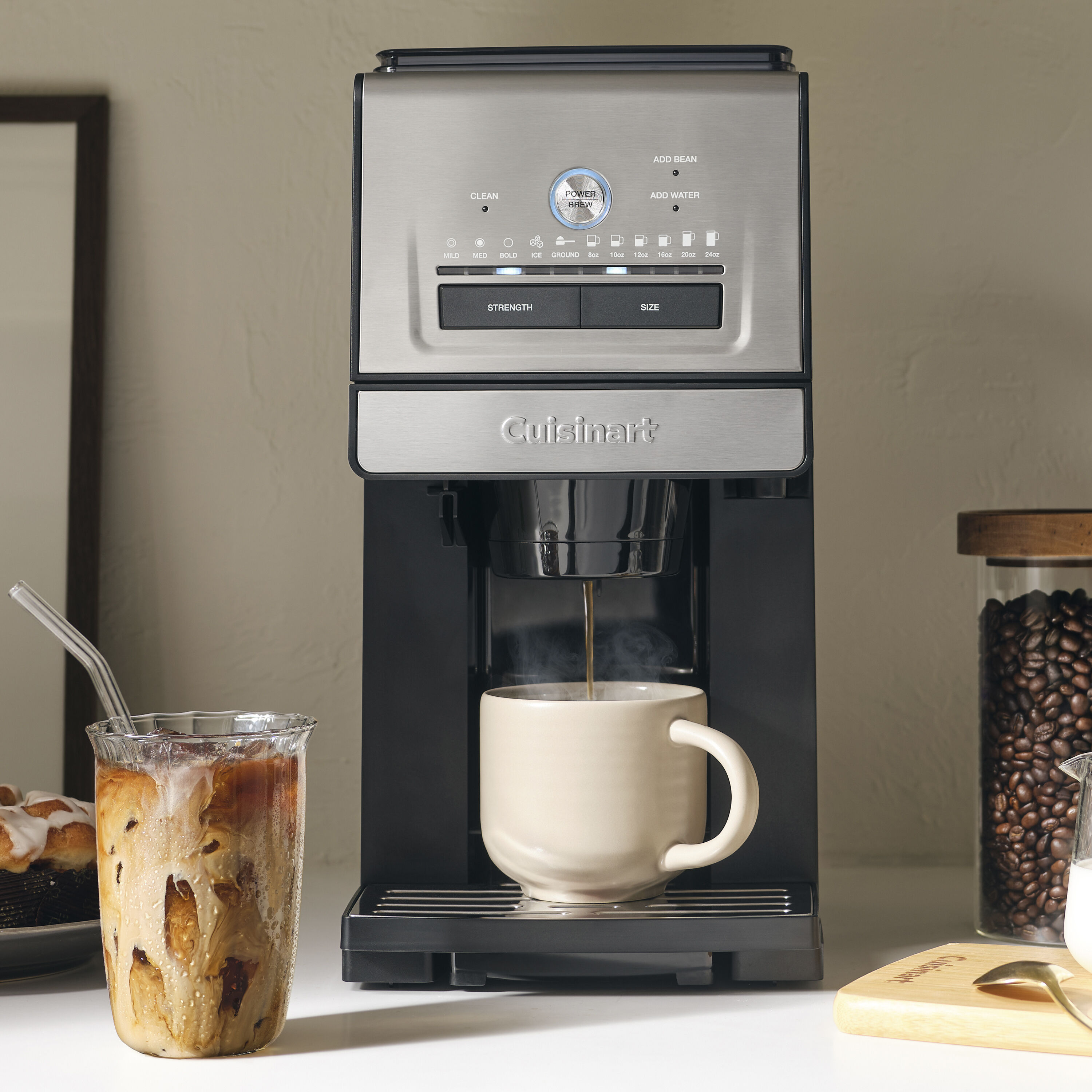 Custom Grind & Brew Single-Cup Coffee Maker