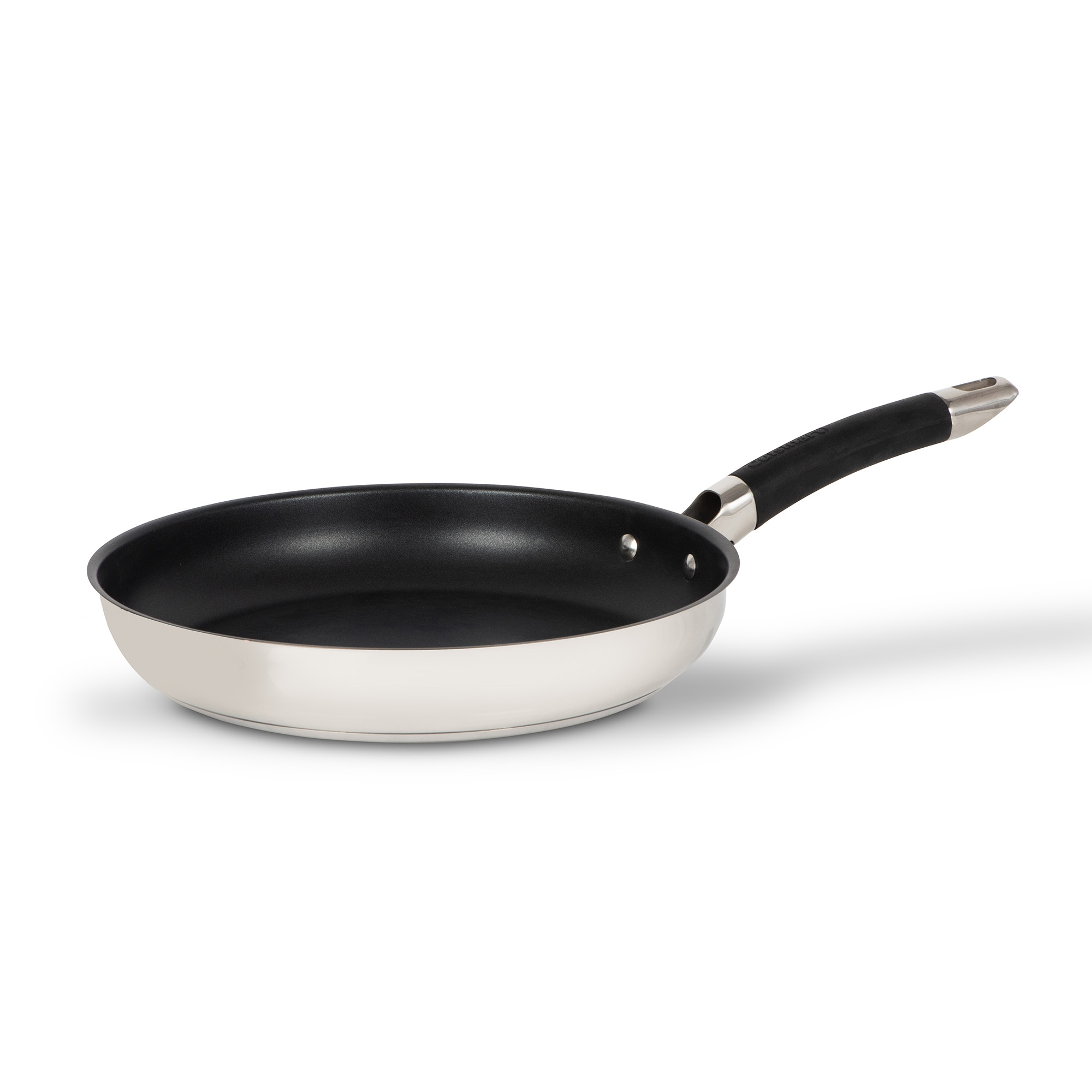 8-Inch Nonstick Stainless Steel Skillet - Image 2