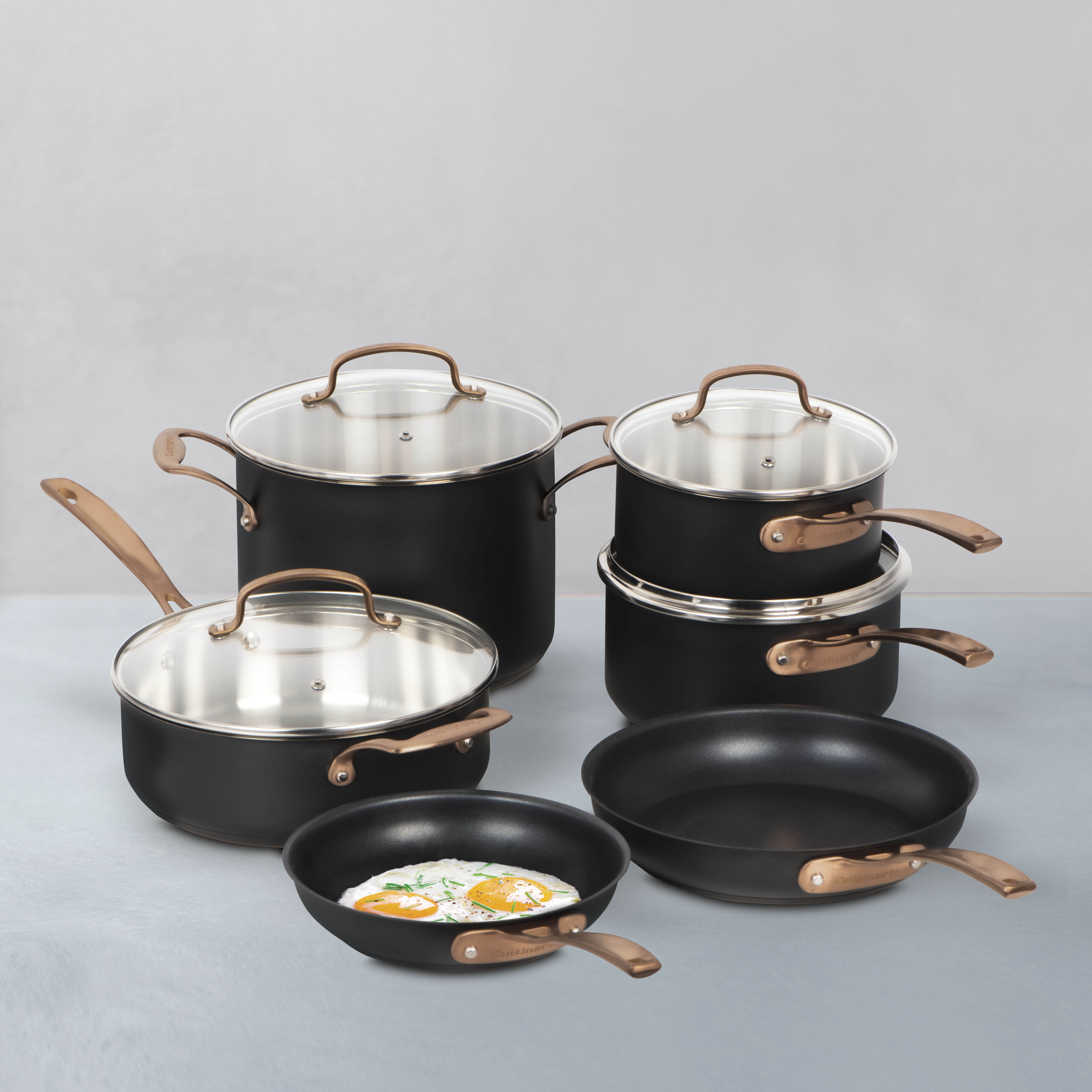 Metal Expressions – 10-Piece Stainless Steel Cookware Set
