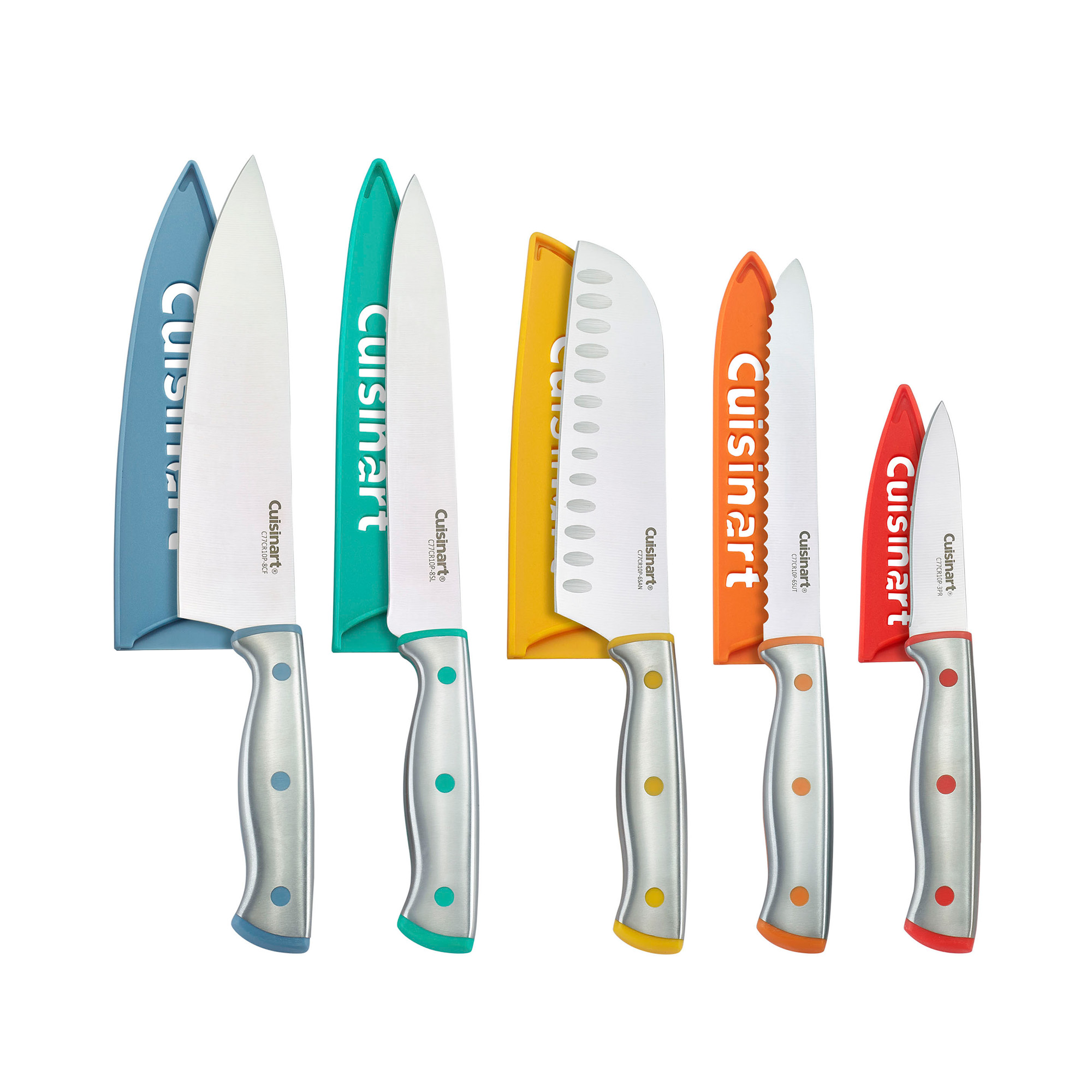 10-Piece Stainless Steel Knife Set - Image 2
