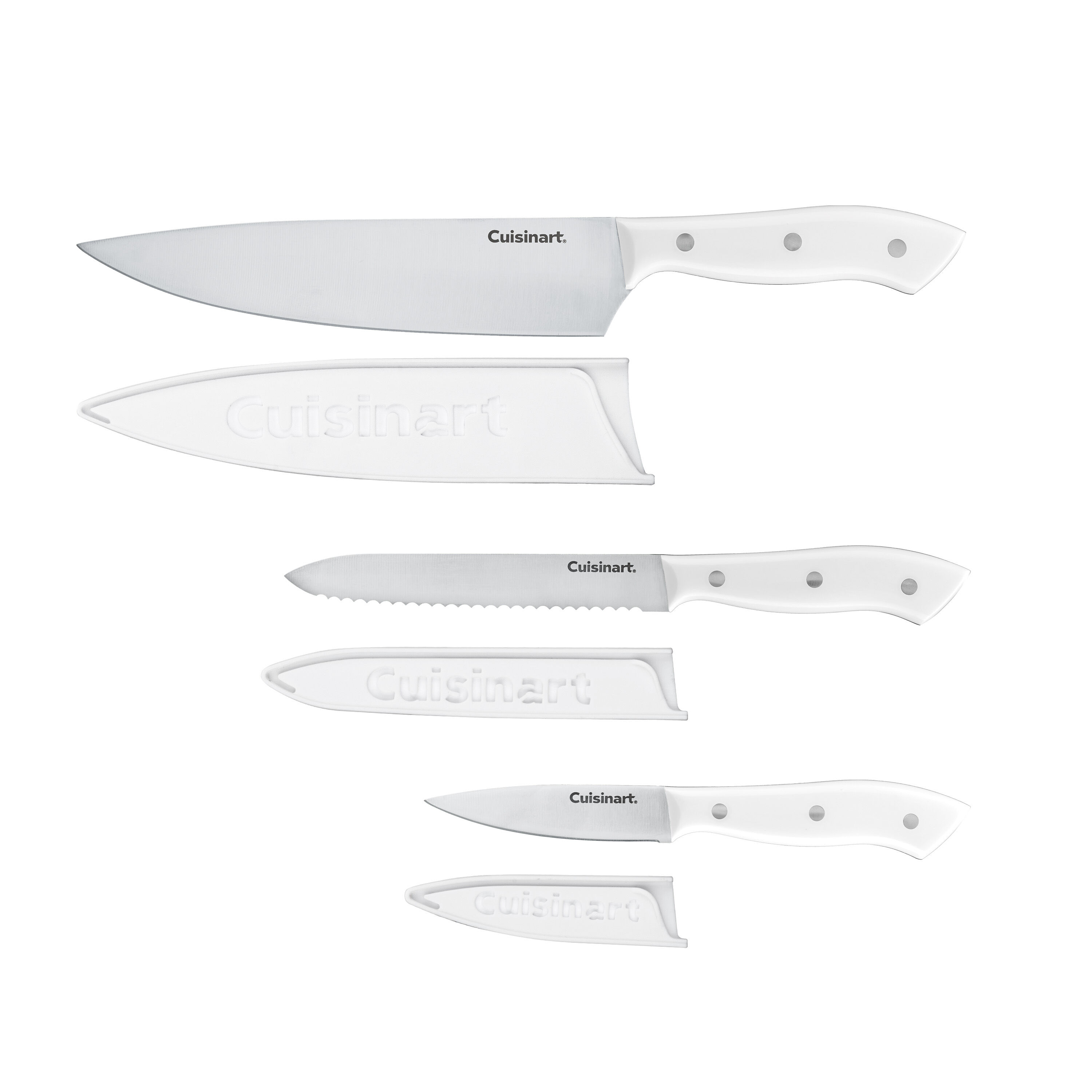 3-Piece Triple-Rivet Knife Set